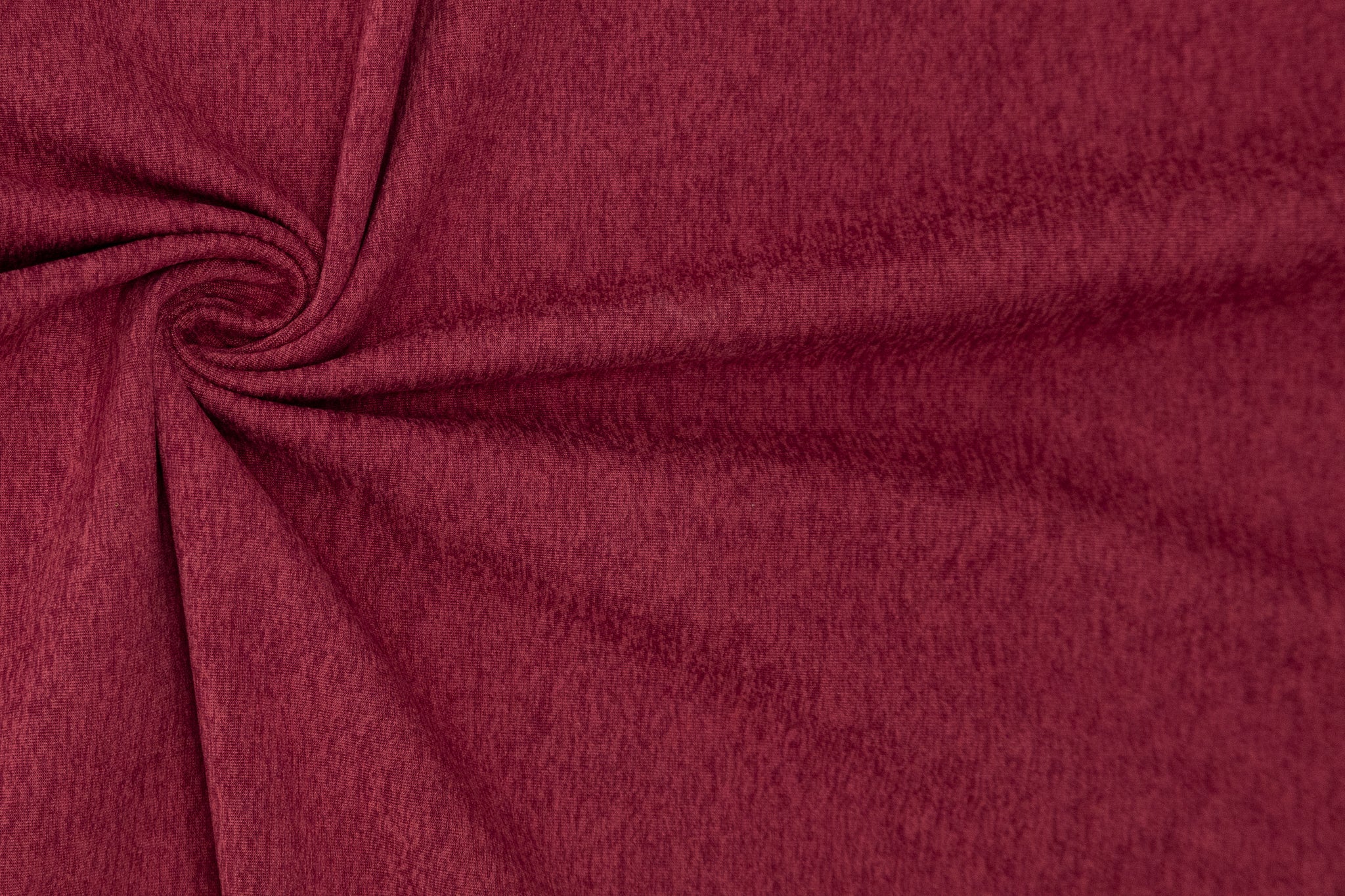 Red Space Dye, Heathered Athletic Knit Fabric - Boho Fabrics - Athletic Knit Fabric