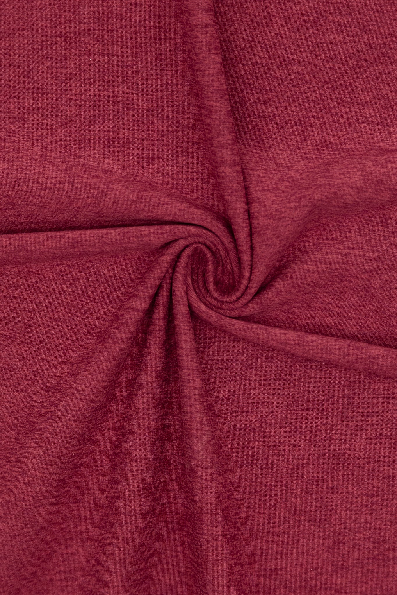 Red Space Dye, Heathered Athletic Knit Fabric - Boho Fabrics - Athletic Knit Fabric