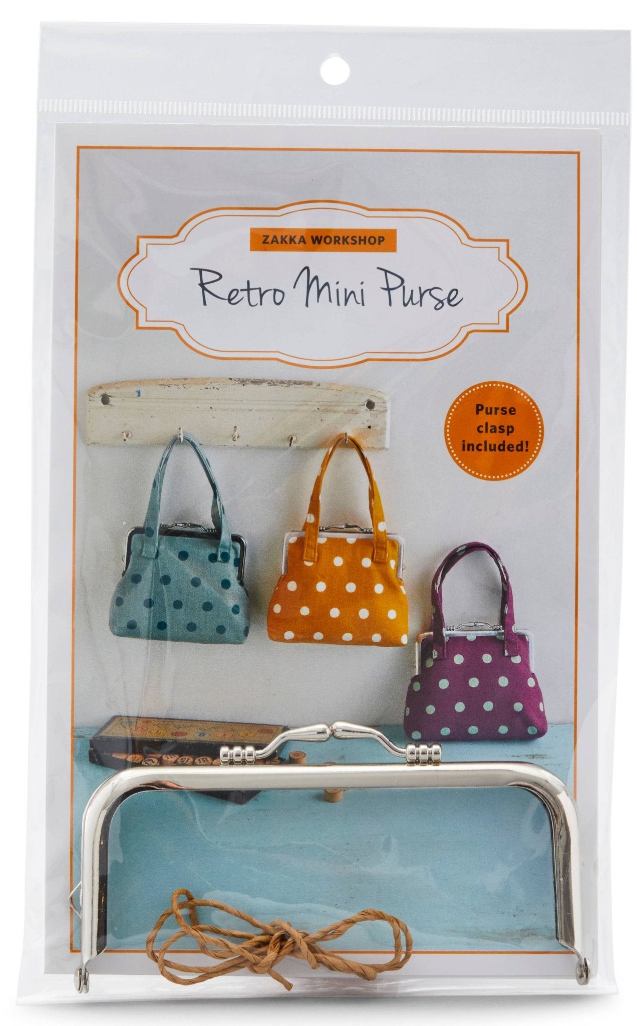 Retro Mini Purse (ZW2293) - Boho Fabrics -