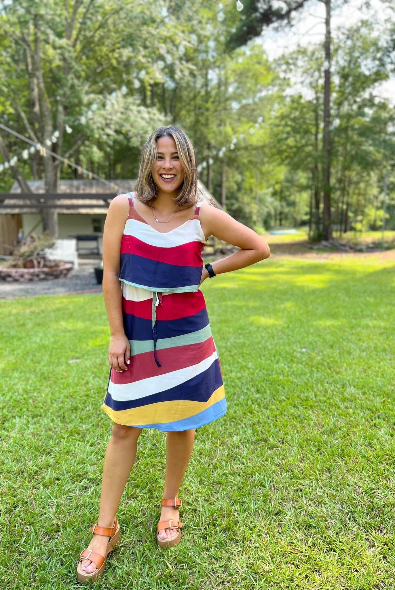 Retro Waves, Cotton/Silk Woven Fabric.. WVP - 249 - Boho Fabrics - Lawn/Poplin, Woven