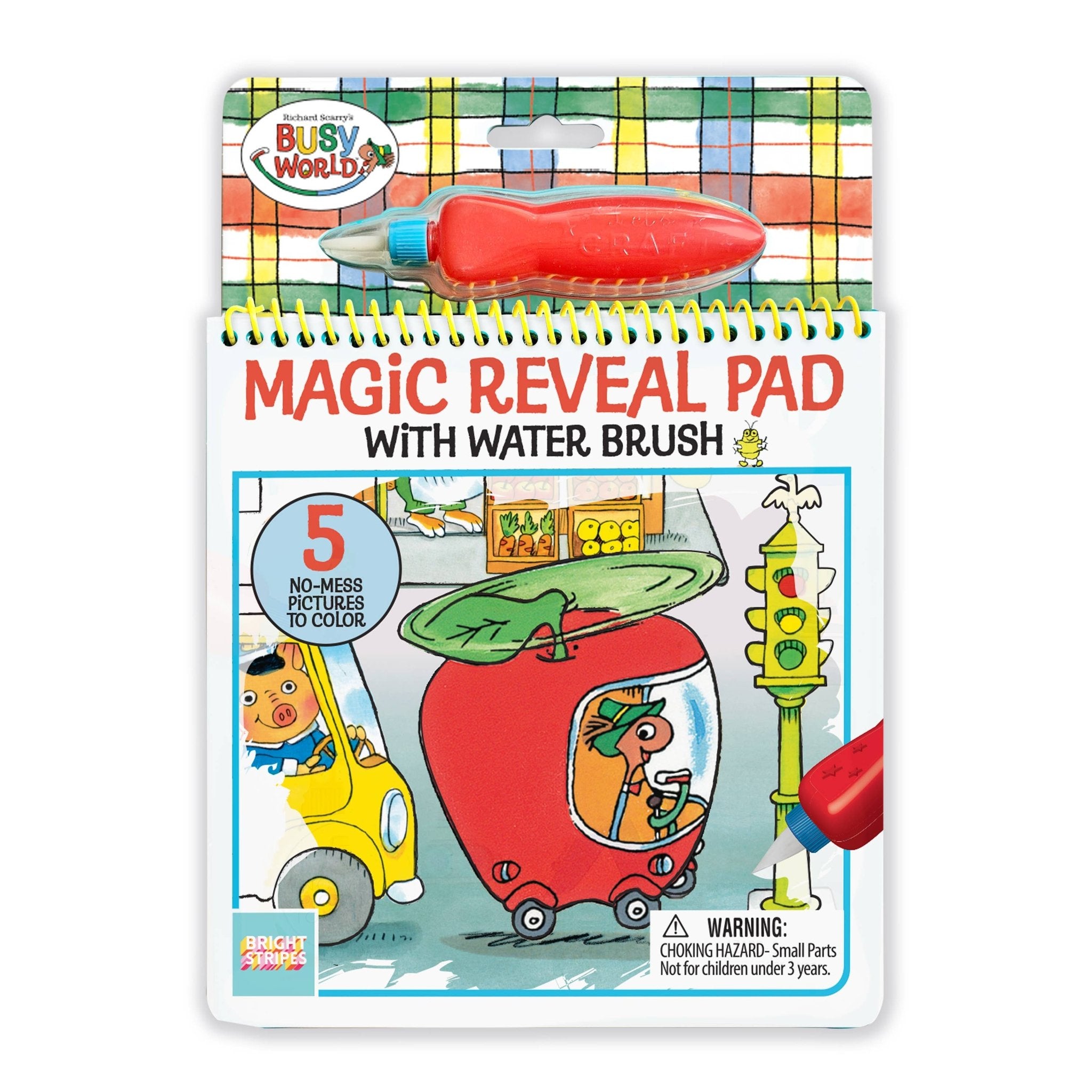 Richard Scarry's Busy World® Magic Reveal Pad PDQ - Boho Fabrics -
