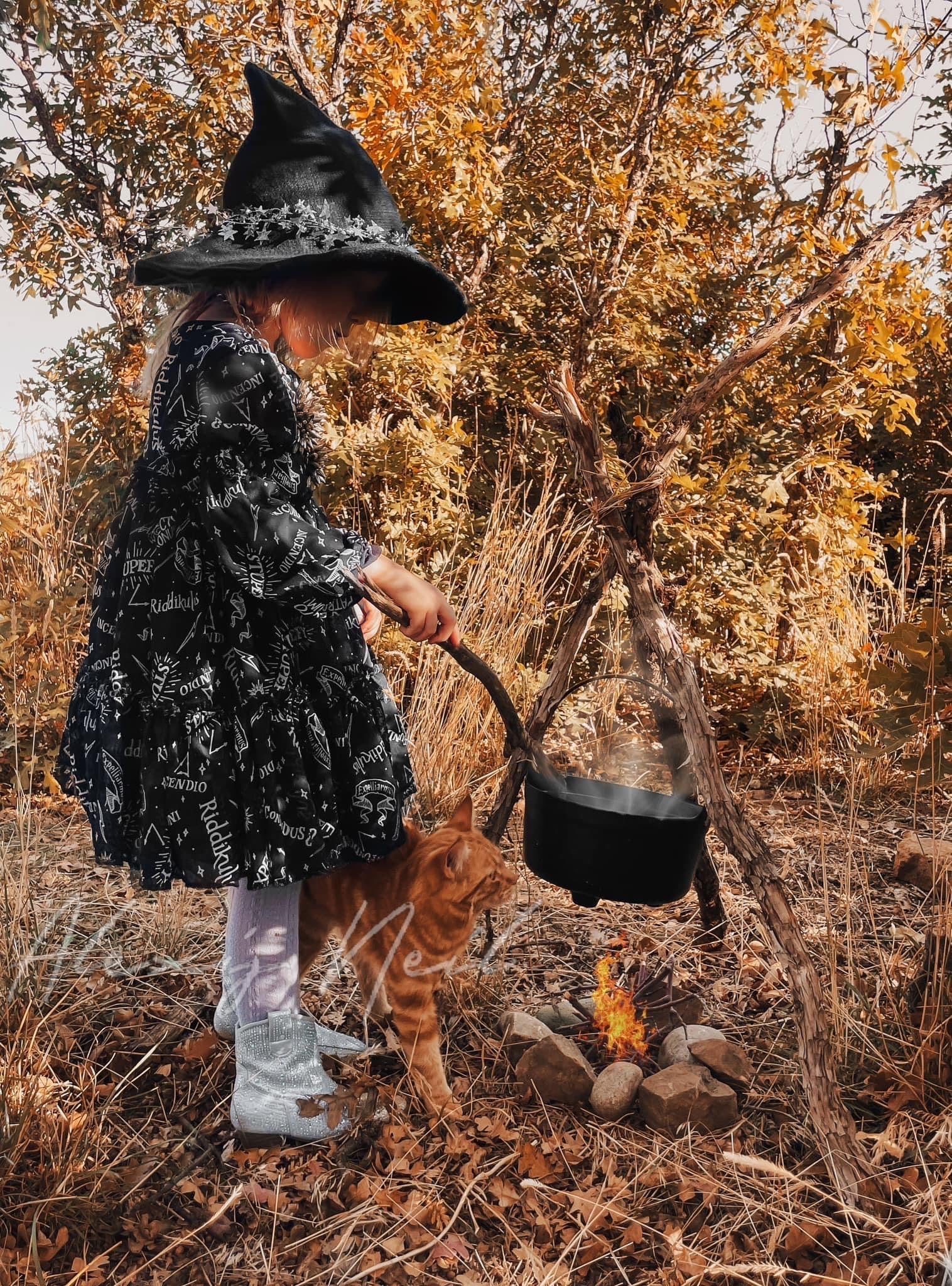 Riddikulus Poly Chiffon Woven Print Fabric - Boho Fabrics