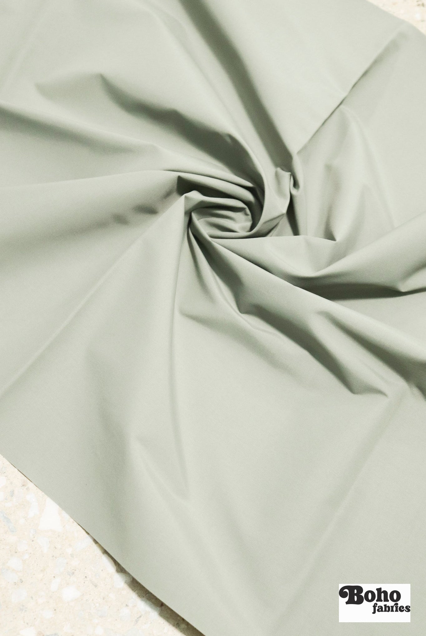 Robin Egg Blue Lightweight Cordura Nylon Fabric — Water - Resistant Designer Deadstock - Boho Fabrics - Performance Fabric, Woven