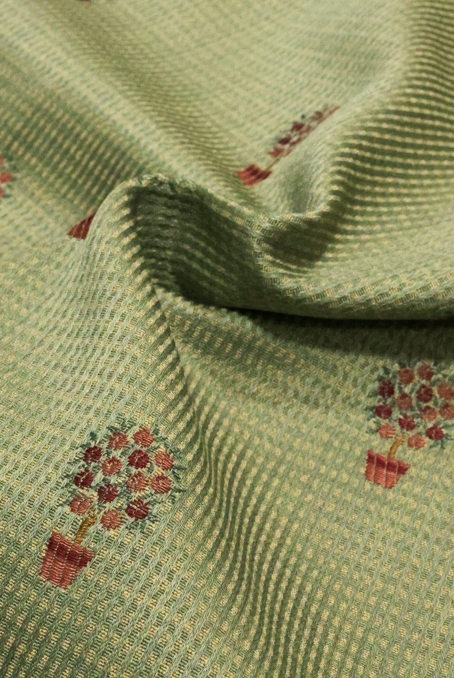 Rosebush Dobby Weave Jacquard Woven Fabric - Boho Fabrics - Jacquard, Woven