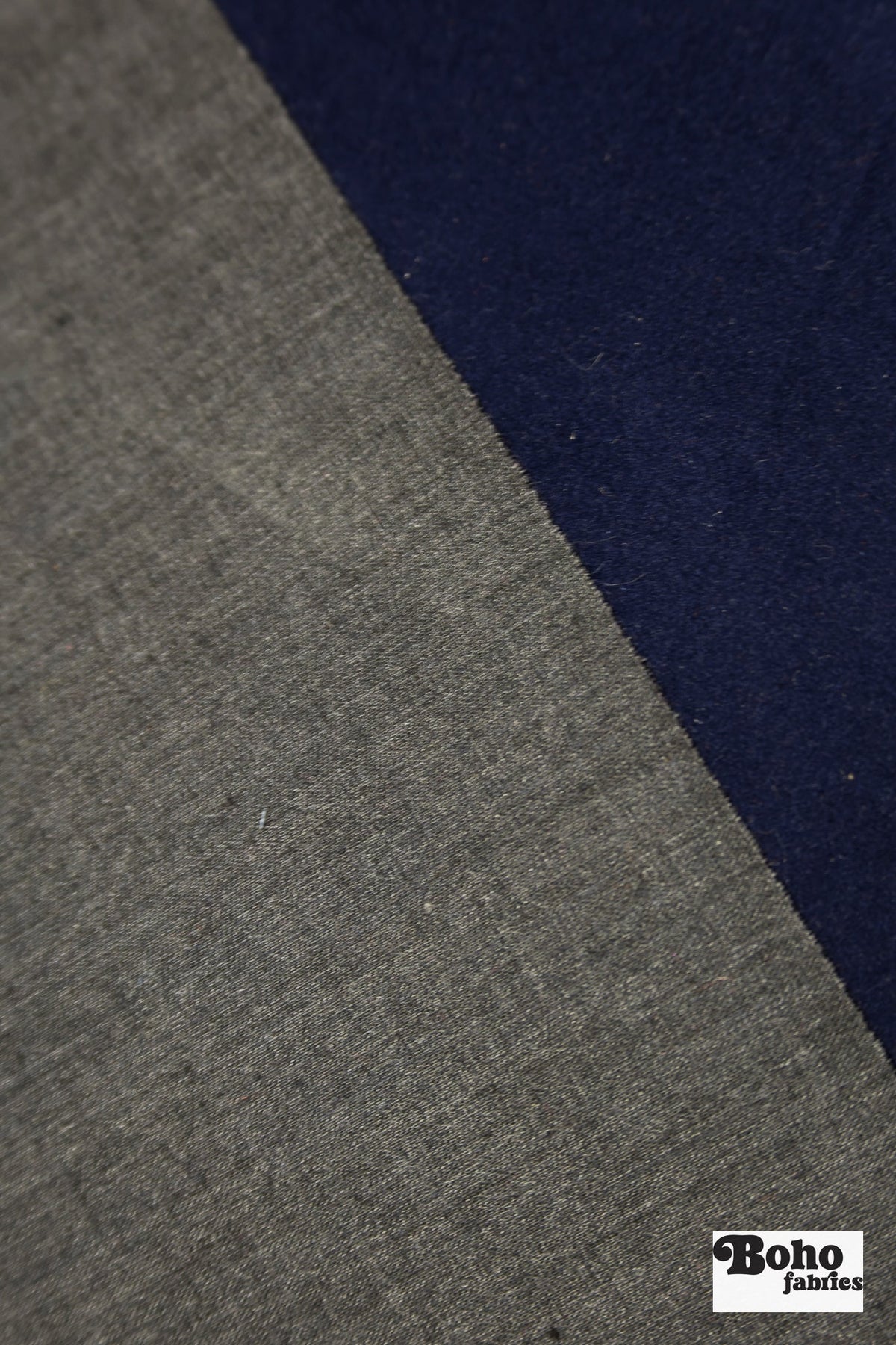 Royal Blue Suede Upholstery Woven Fabric - Boho Fabrics - Home Dec. & Upholstery Fabric