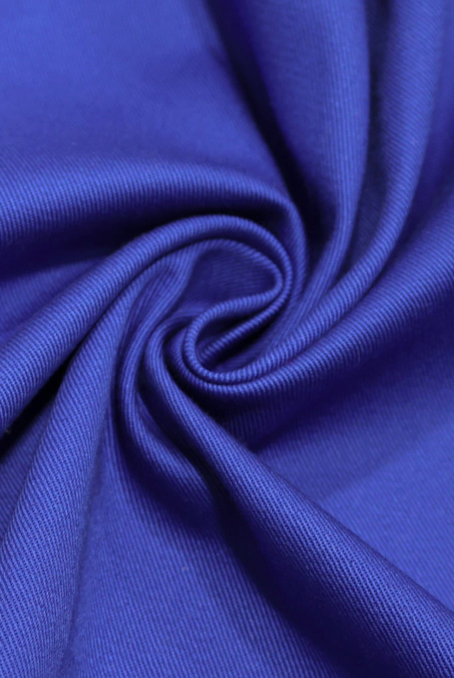 Royal Blue Twill Woven Fabric - Boho Fabrics - Woven Fabric