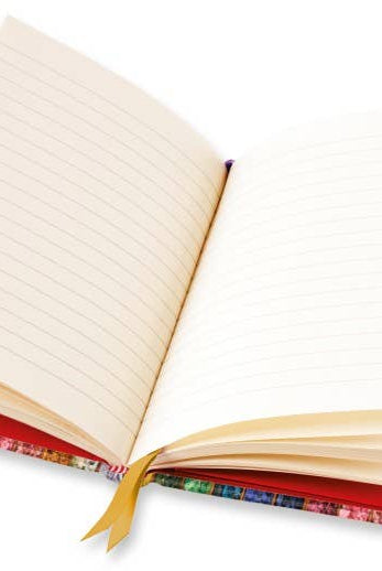 Royal School Of Needlework: Wall Of Wool Journal - Boho Fabrics - Journals & Stationery