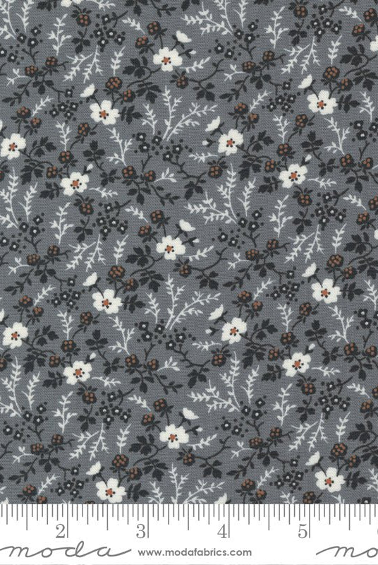 Rustic Gatherings in Graphite by Moda - 100% Cotton Quilting Fabric - 49201 17 - Boho Fabrics - Quilting Cotton, Woven