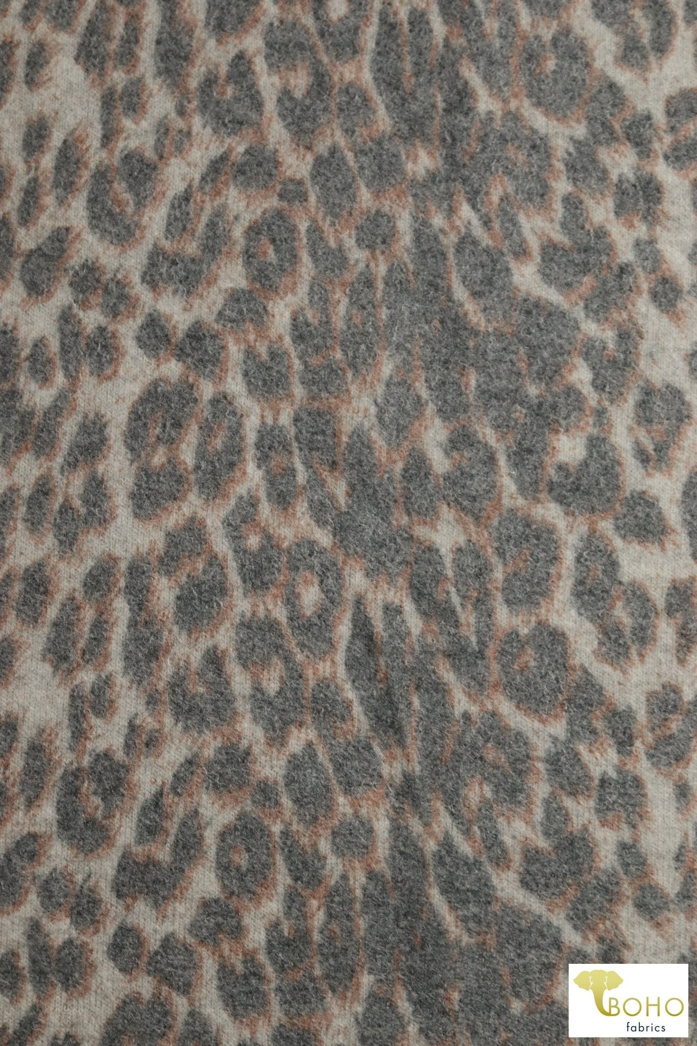 Sabertooth, Brushed Printed Sweater Knit. PRSW-138 - Boho Fabrics