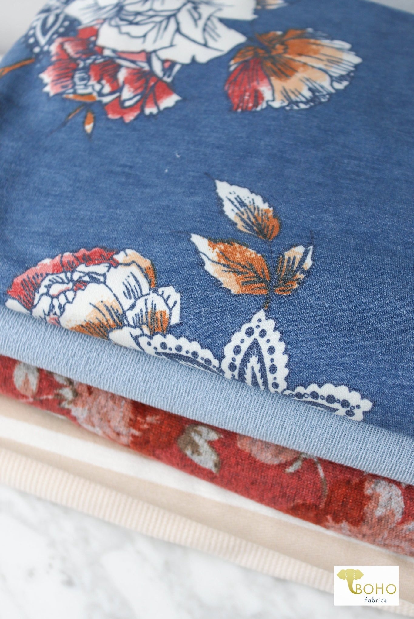 "Seaside Winter" Sweater/FT Knit Palette Bundle - Boho Fabrics