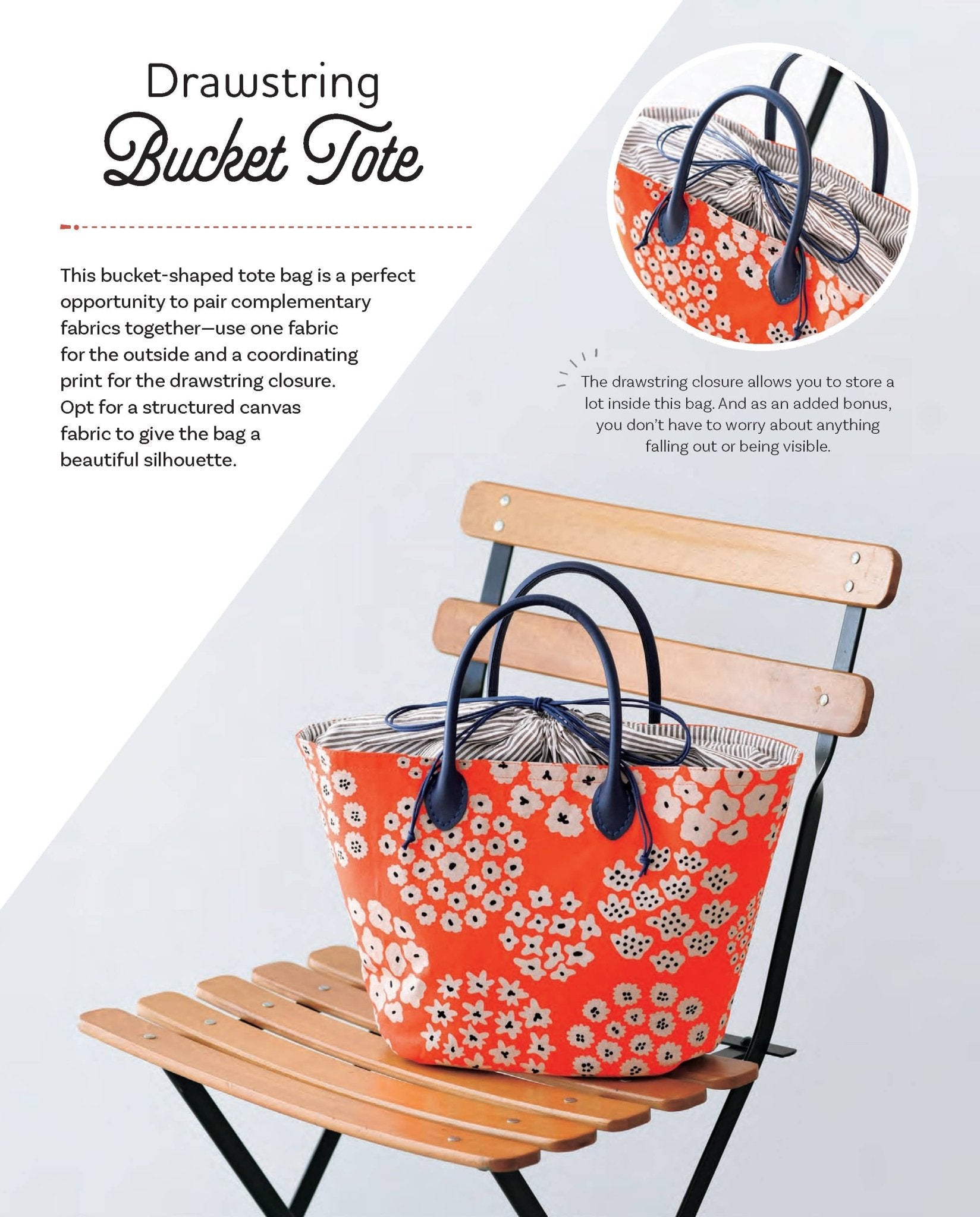 Sew Drawstring Bags - Boho Fabrics - Sewing Kits