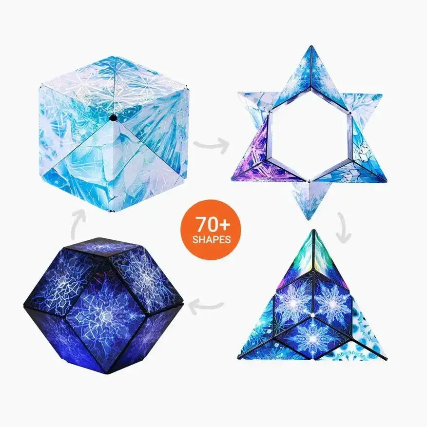 Shashibo Polar 2.0 Magnetic Puzzle Cube STEM STEAM MESH - Boho Fabrics - Puzzles