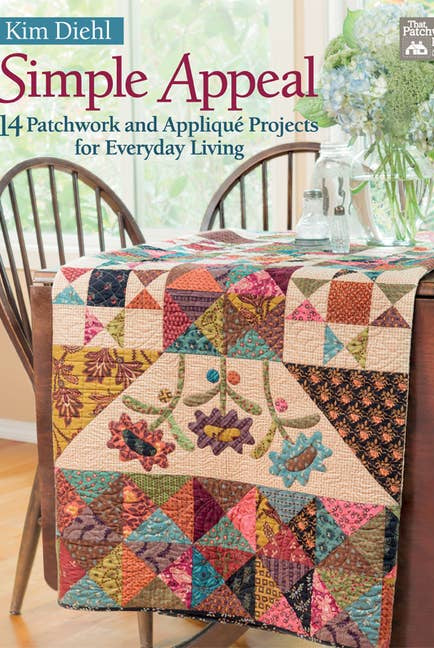 Simple Appeal: 14 Patchwork And Appliqué Projects - Boho Fabrics - Books