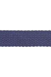 Simplicity Cotton Belting 1 inch Navy - Sold by the Yard - Boho Fabrics - Trims