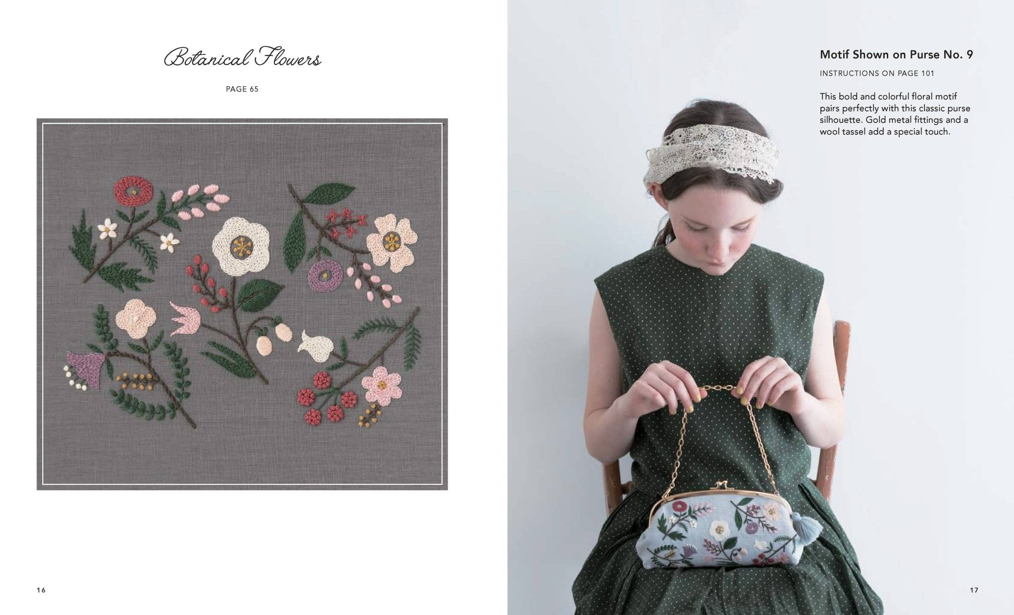 Simply Stitched with Embroidery - Boho Fabrics -