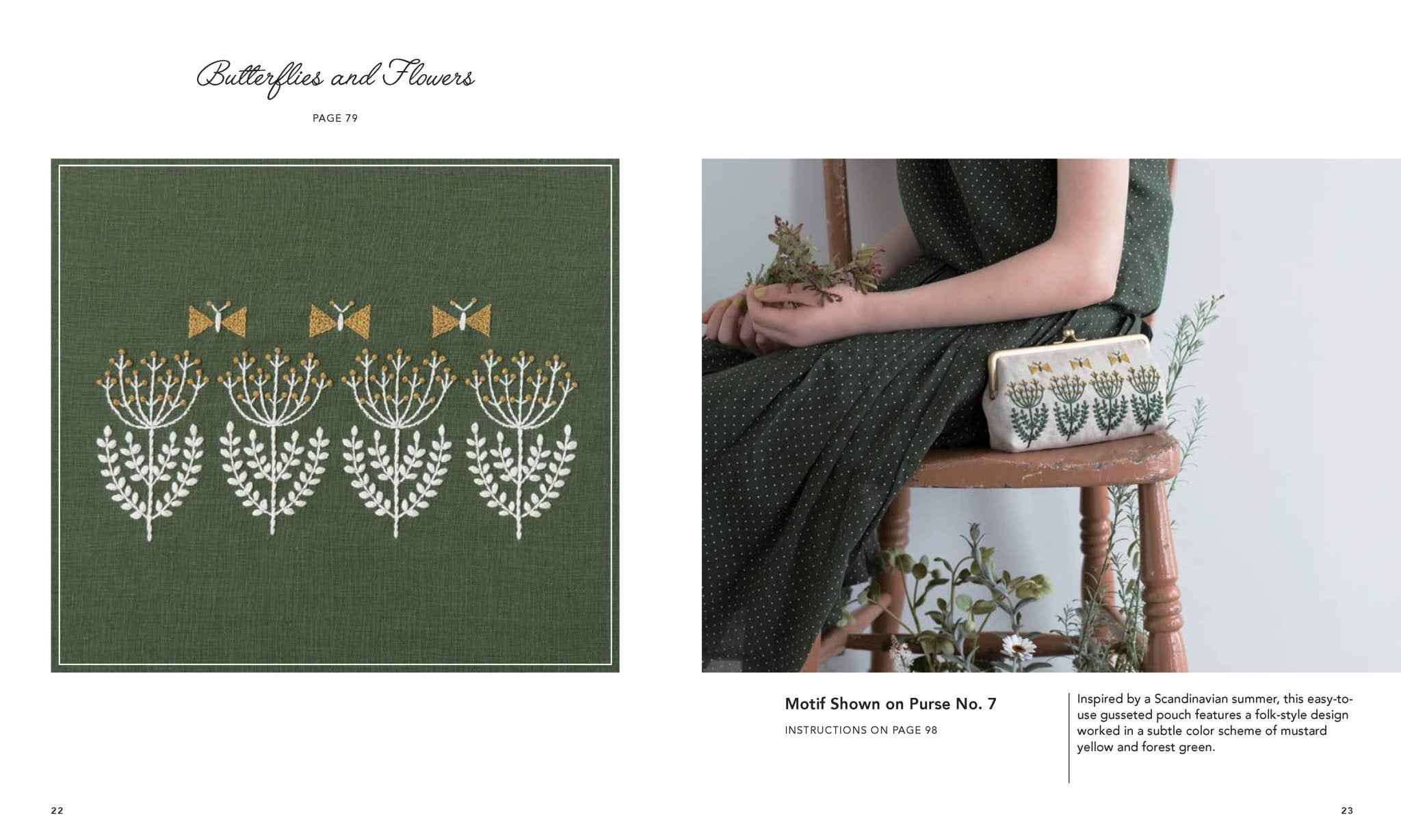Simply Stitched with Embroidery - Boho Fabrics -