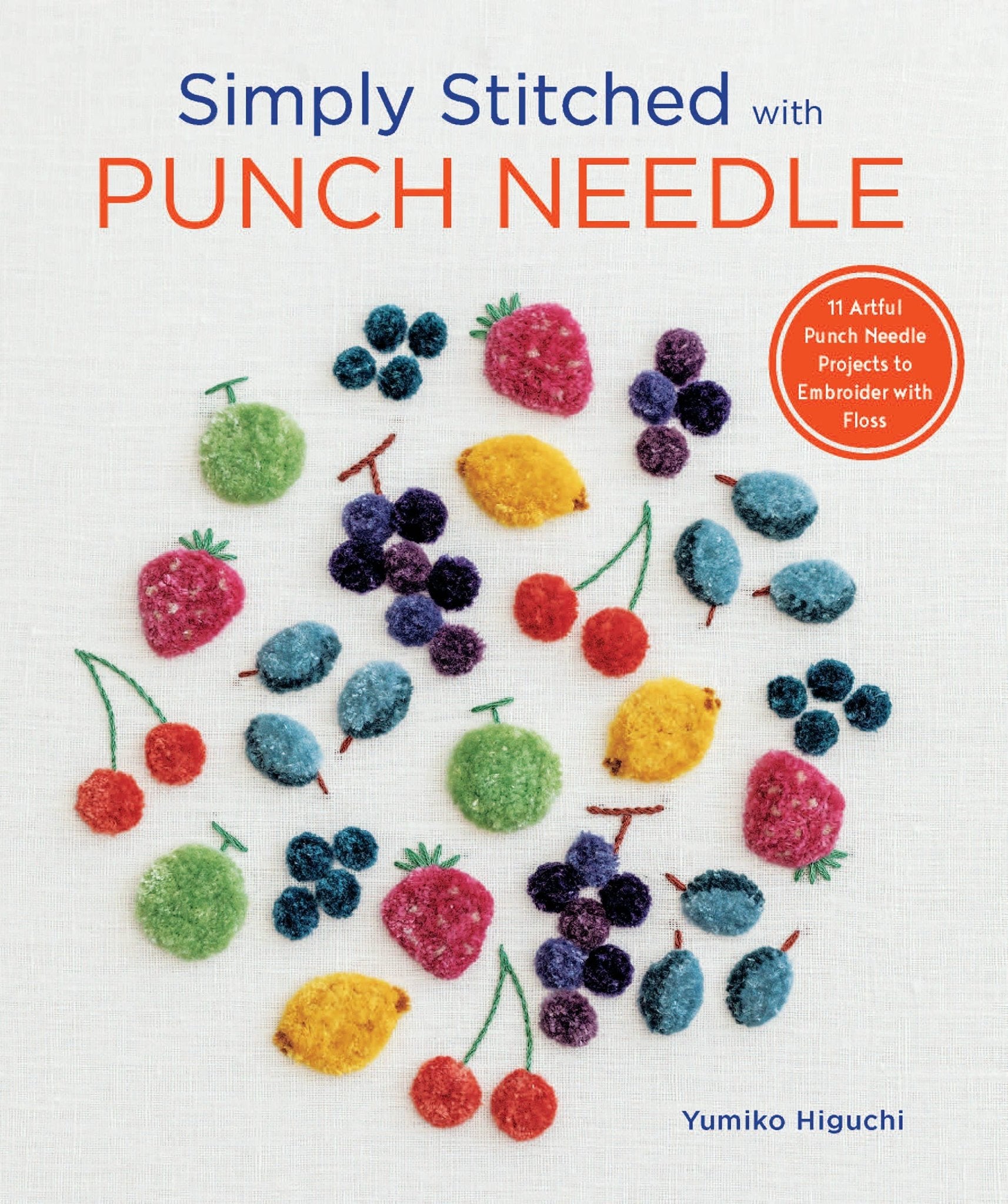 Simply Stitched with Punch Needle, Book - Boho Fabrics - Books