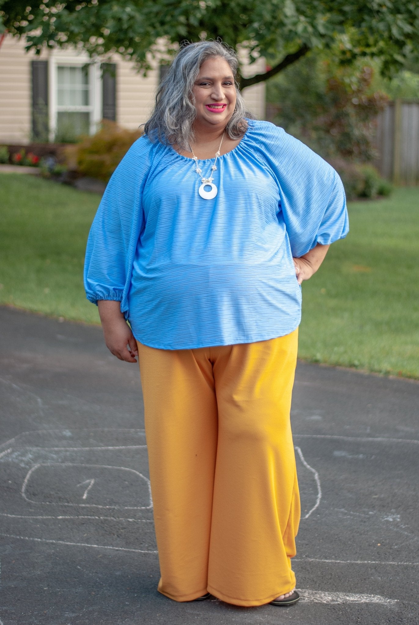 Sky Blue, Burnout Waves. JER - S - 213 - BLU - Boho Fabrics - Jersey Solid, Knit Fabric