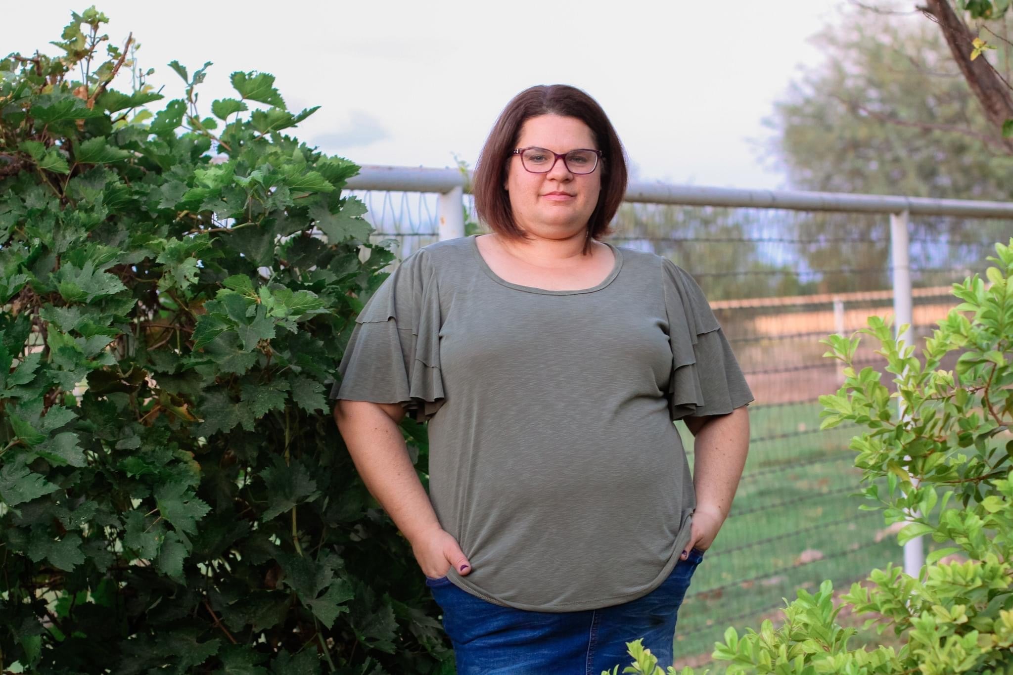 Slub, Olive Green, Cupro Knit - Boho Fabrics