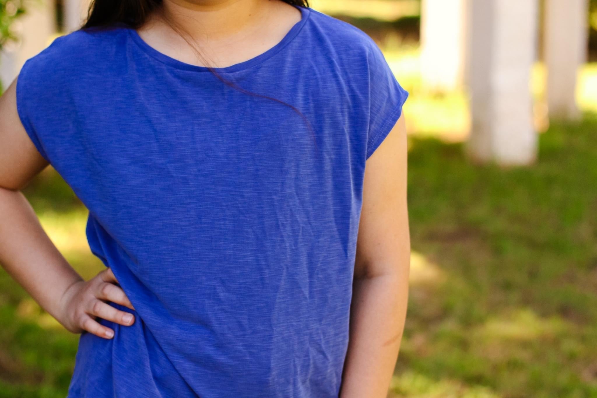 Slub, Royal Blue, Cupro Knit Fabric - Boho Fabrics - Cupro, Knit Fabric