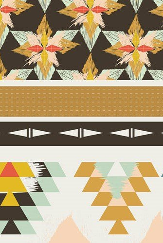 Slyphs Freedom Flower. Wanderer Collection by April Rhodes. Art Gallery Cotton Woven Fabric. Sold by the Half Yard! - Boho Fabrics