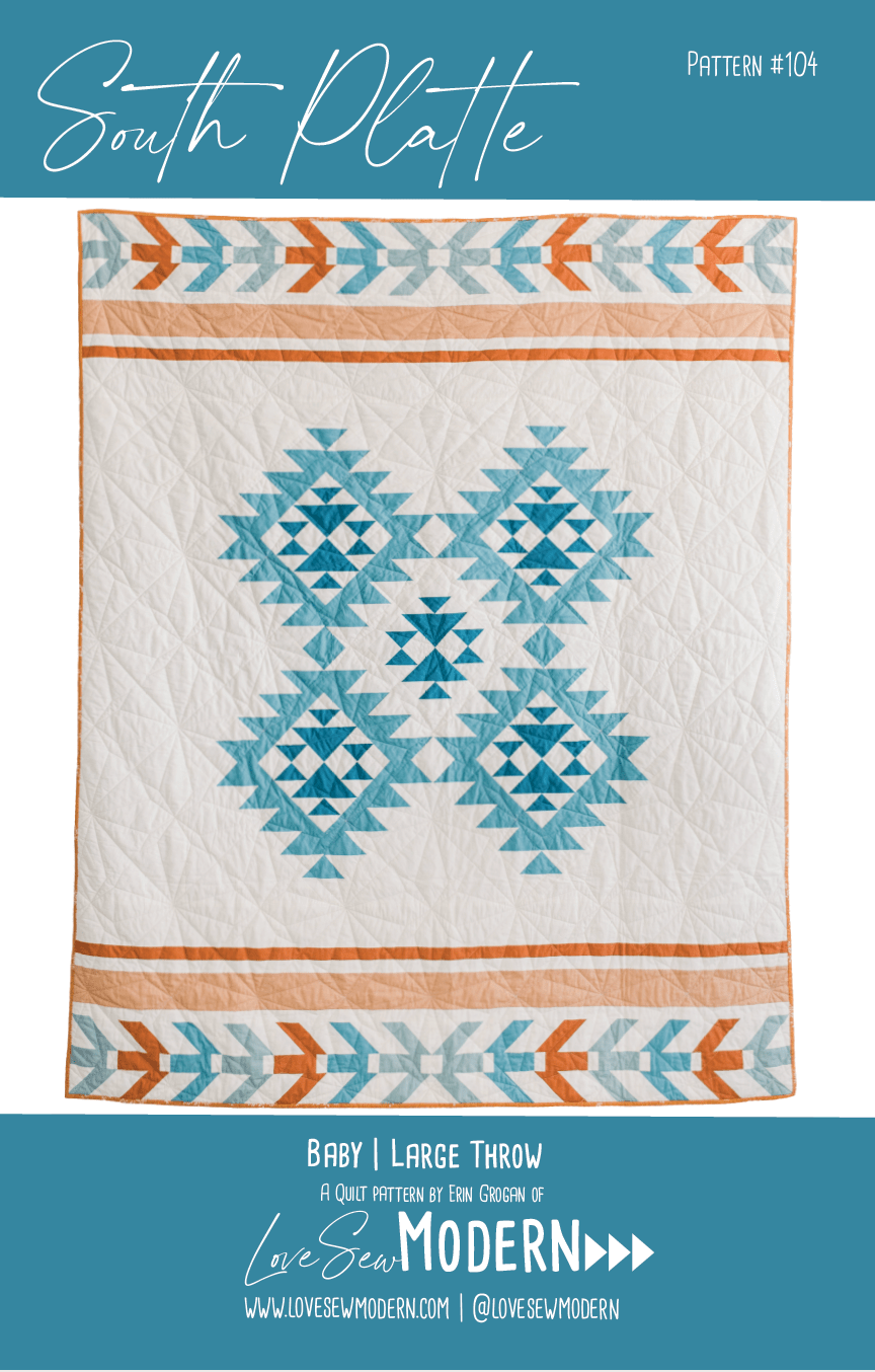 South Platte Quilt Pattern - Boho Fabrics -