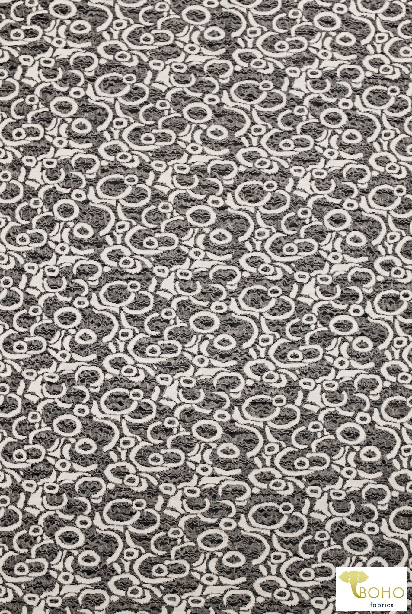 Space Opera Stretch Lace. Dual Layers - Boho Fabrics