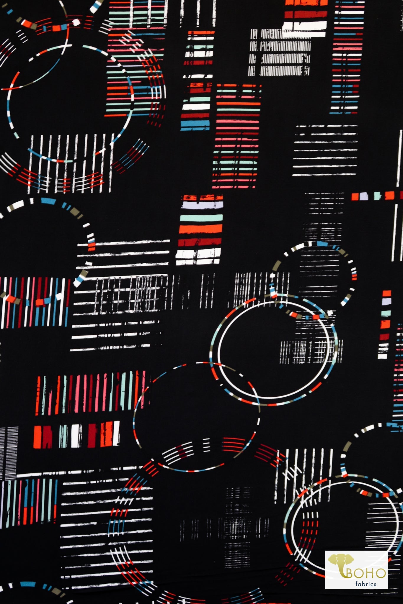 Space Radio, ITY Knit - Boho Fabrics