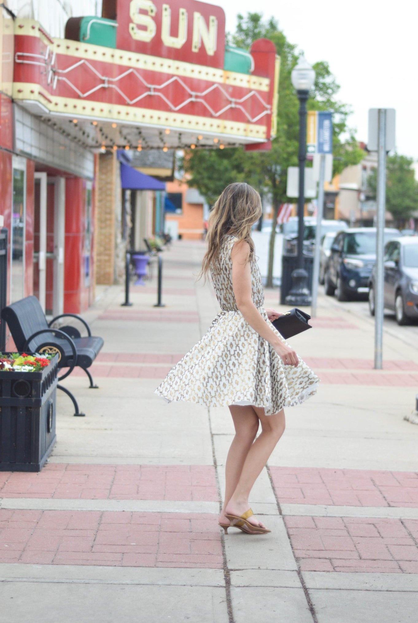 Special Occasion: Quatrefoil Lined Sequins - Boho Fabrics
