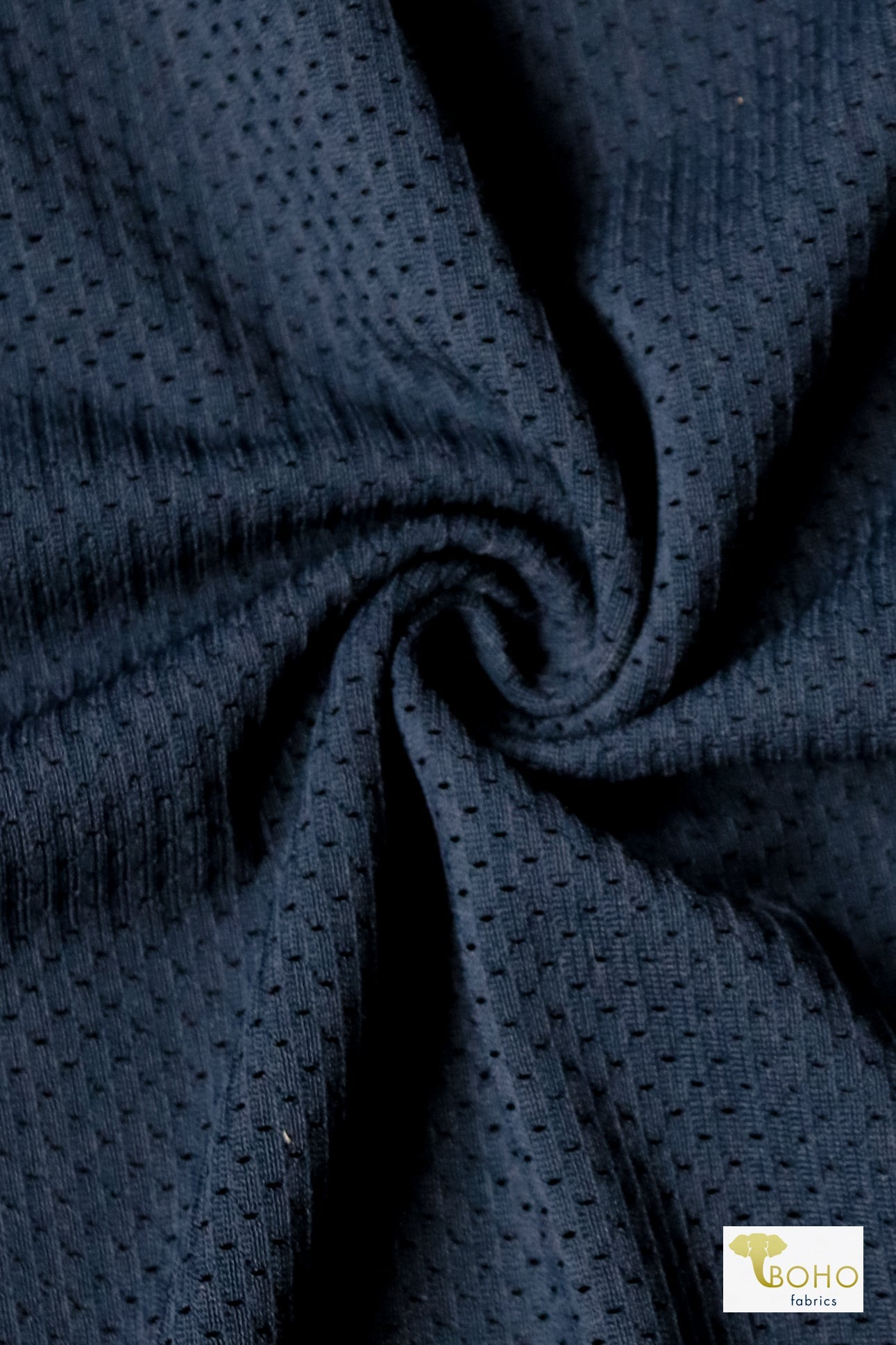 Sport's Mesh in Navy - Boho Fabrics