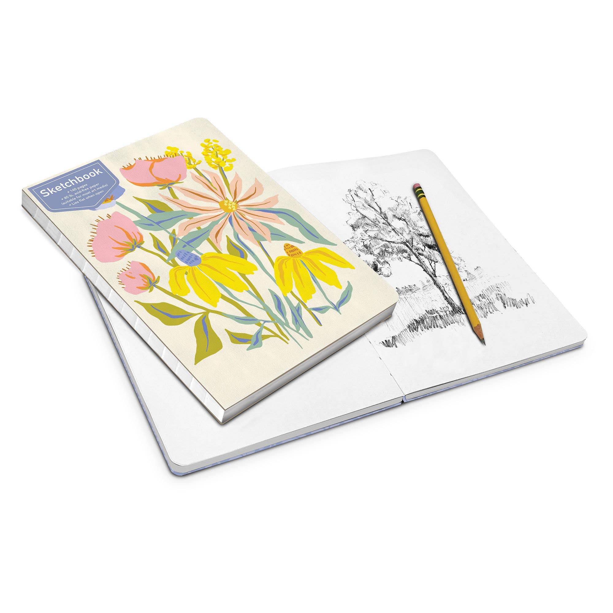 Springtime Blooms Deconstructed Sketchbook - Boho Fabrics -