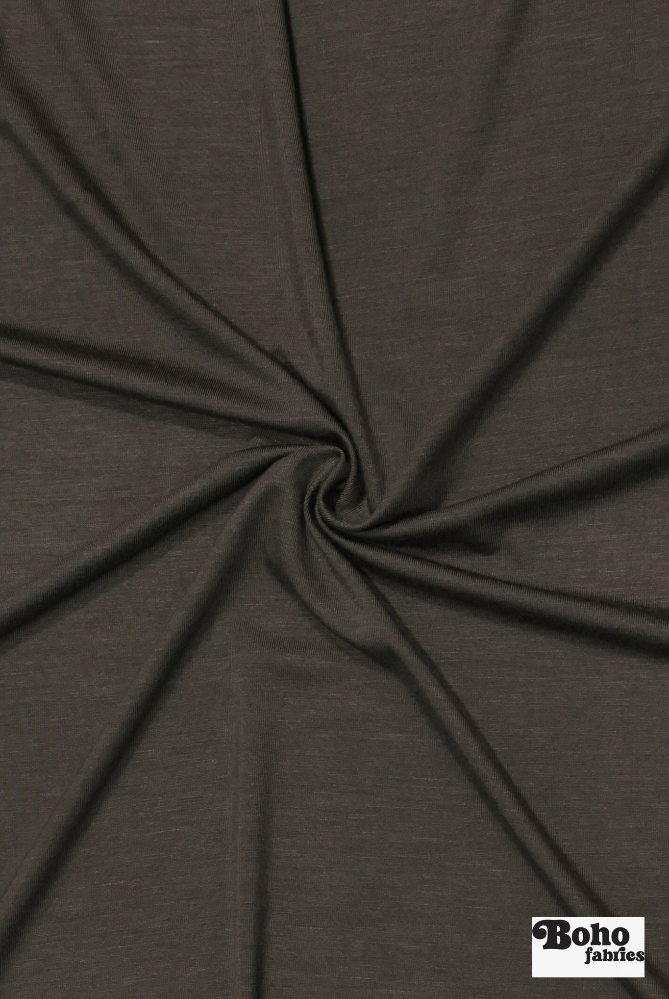 Steel Gray, Modal Spandex, Jersey Knit Fabric - Boho Fabrics - Rayon Jersey Solid, Knit Fabric