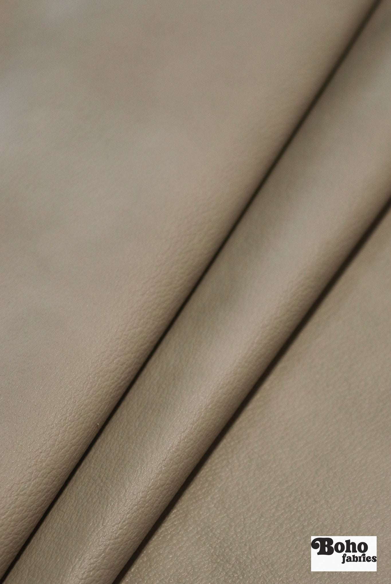 Stonewash Monaco Pebble Faux Leather Upholstery Fabric - Boho Fabrics - Home Dec. & Upholstery Fabric