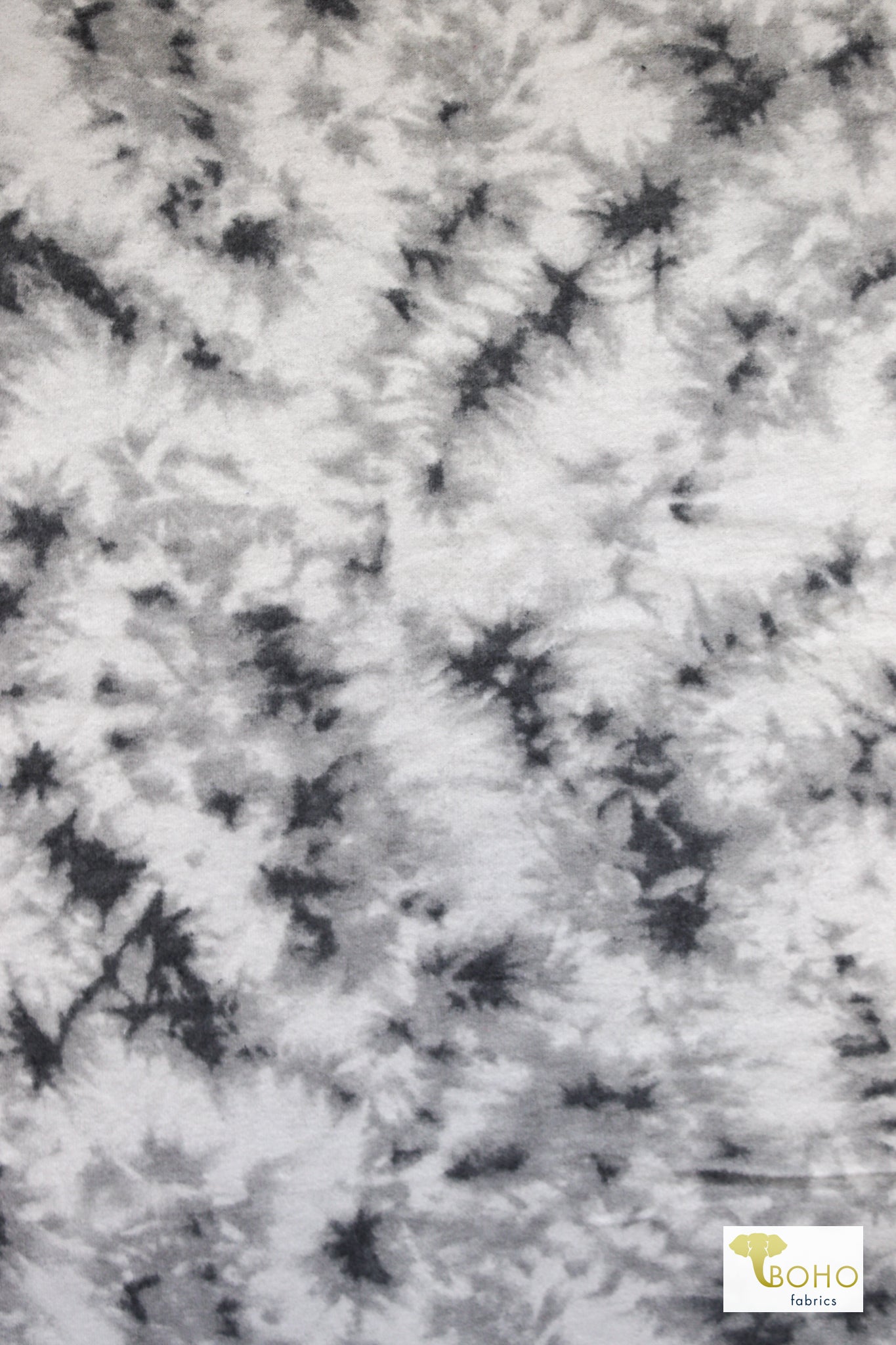 Stormy Skies, Brushed Printed Sweater Knit Fabric - Boho Fabrics