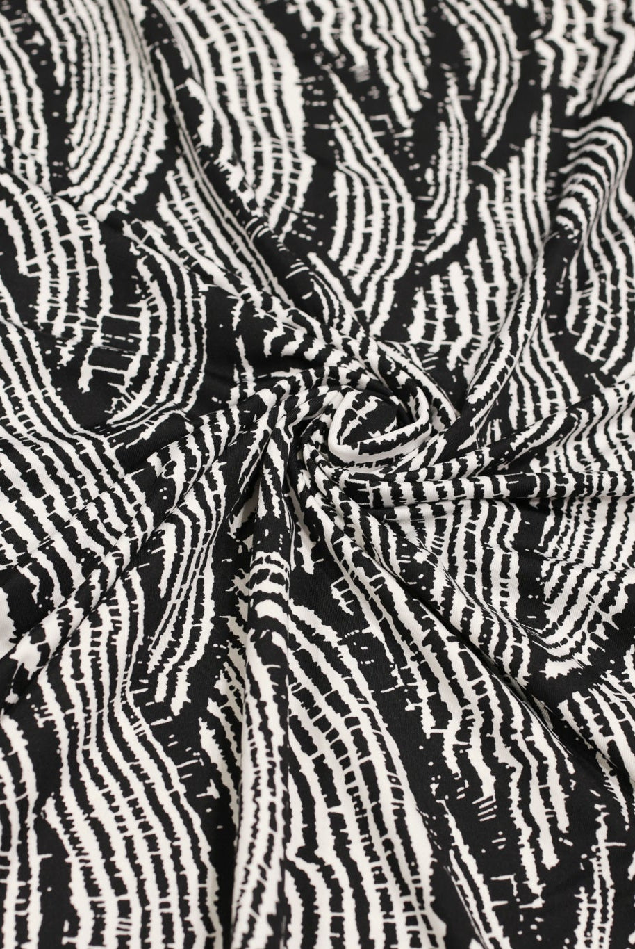 Sumi Tide, Printed Athletic Knit Fabric - Boho Fabrics - Athletic Knit Fabric