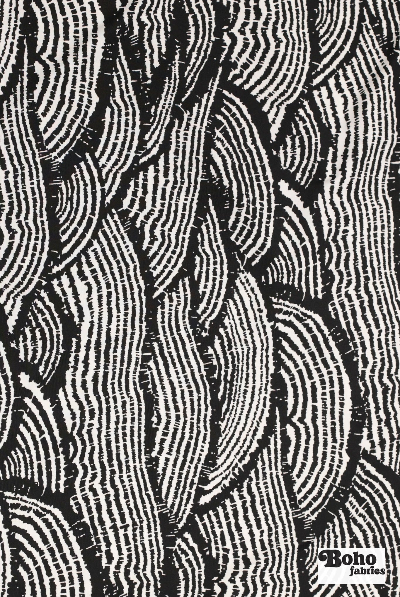Sumi Tide, Printed Athletic Knit Fabric - Boho Fabrics - Athletic Knit Fabric
