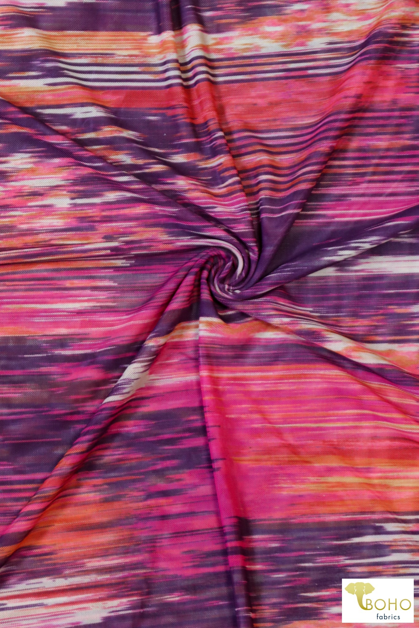 Summer Sunset, Stretch Mesh, SMP-111 - Boho Fabrics