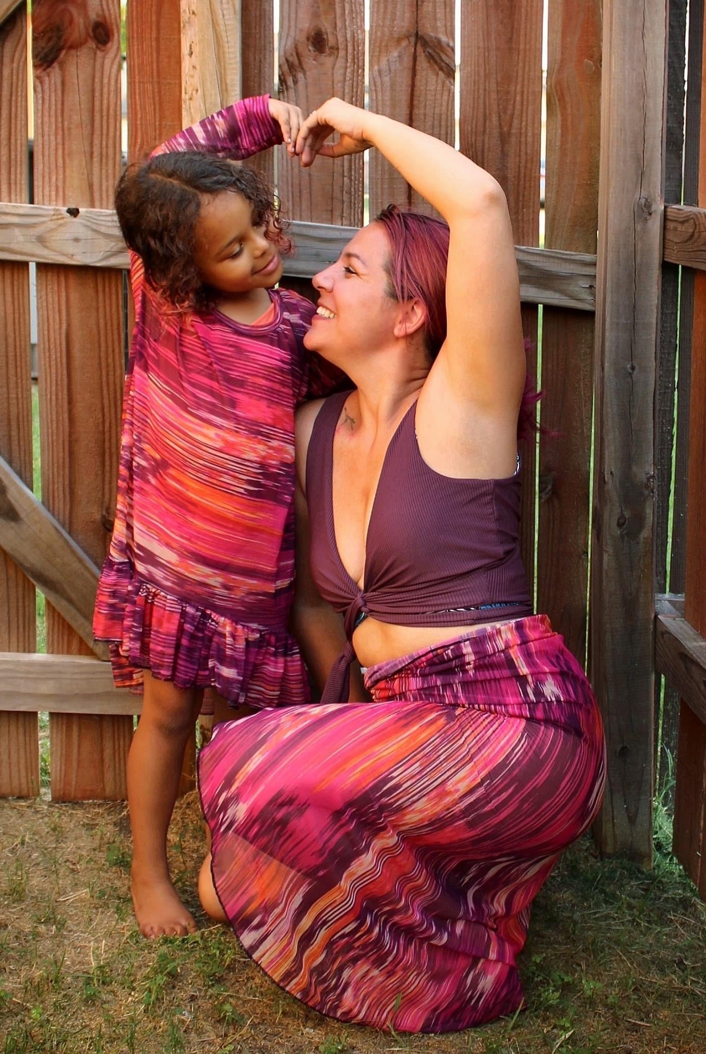 Summer Sunset, Stretch Mesh, SMP-111 - Boho Fabrics