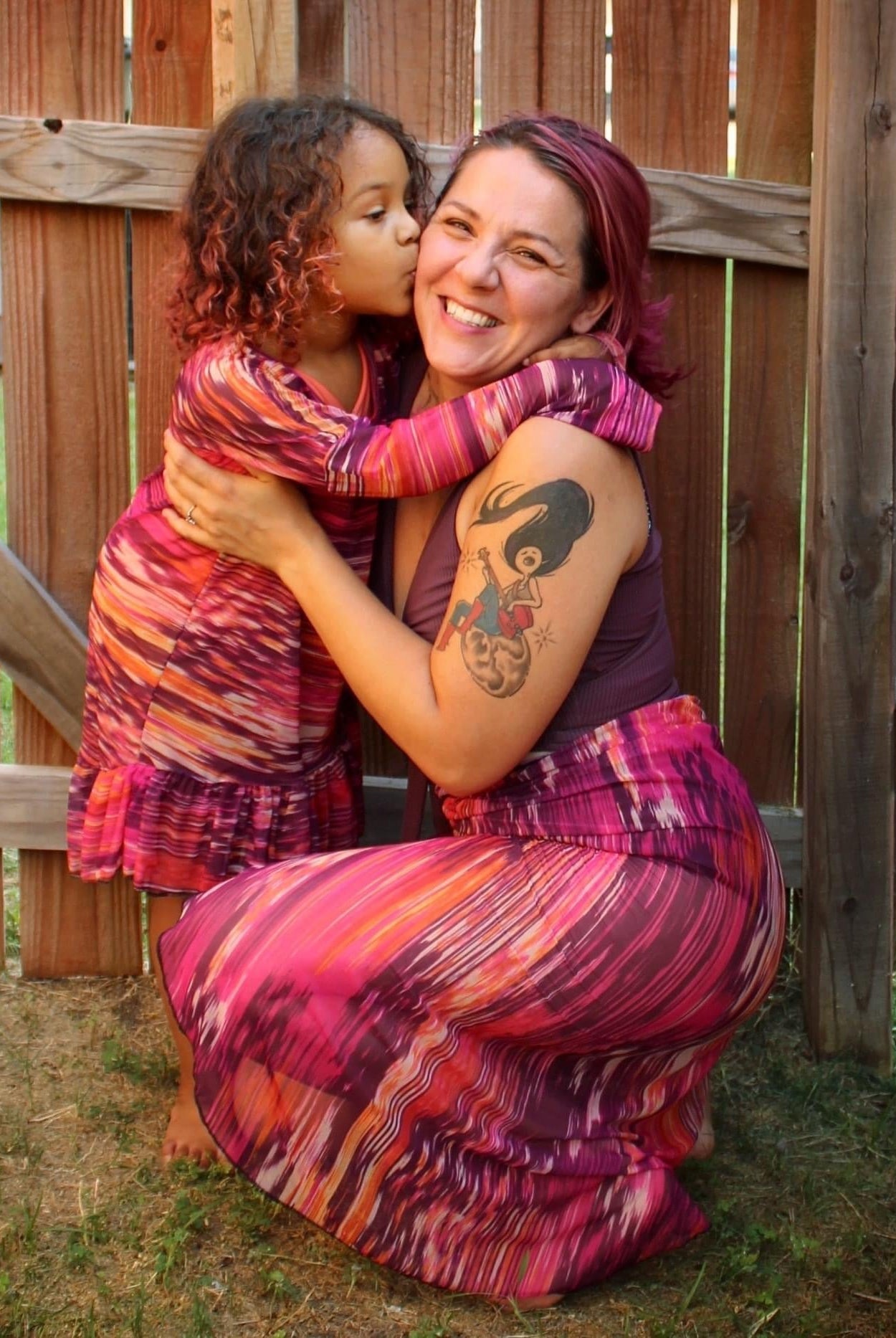 Summer Sunset, Stretch Mesh, SMP-111 - Boho Fabrics