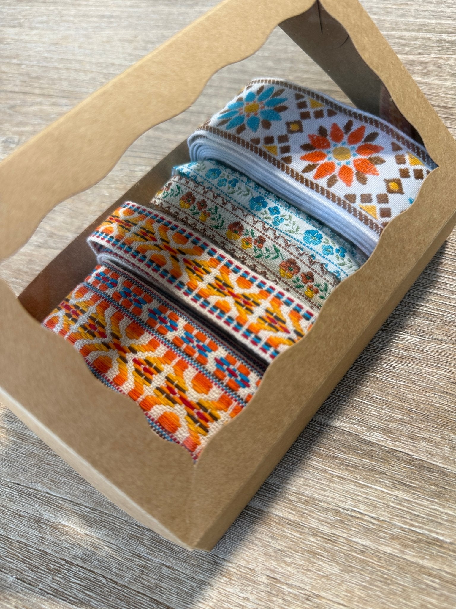 Sun-Kissed, Vintage Trim Gift Set, 15 Yards - Boho Fabrics - Trims