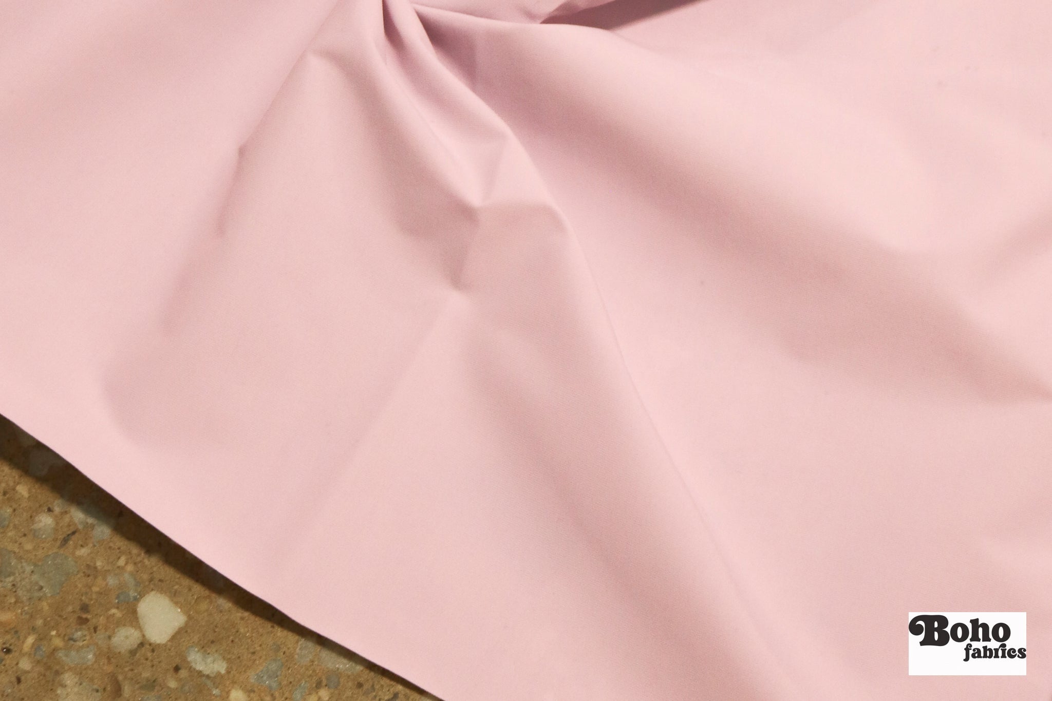 Sunset Pink Lightweight Cordura Nylon Fabric — Water - Resistant Designer Deadstock - Boho Fabrics - Performance Fabric, Woven