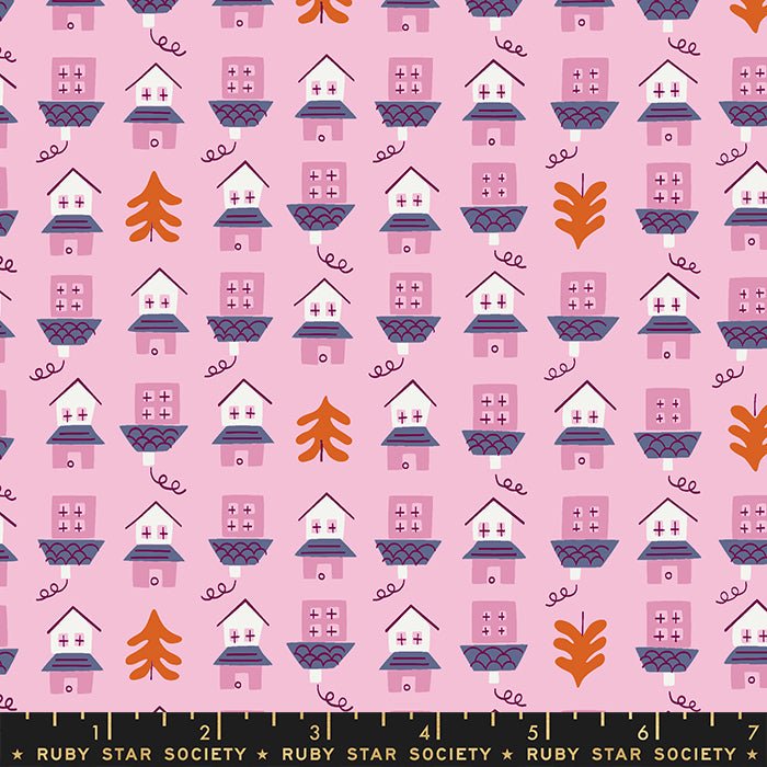 Tarrytown Orchid RS3026 13 Ruby Star1 - Boho Fabrics - Quilting Cotton, Woven