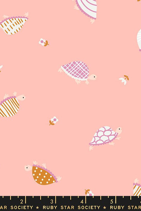 Tarrytown Peach Fizz RS3020 11 Ruby Star1 - Boho Fabrics - Quilting Cotton, Woven