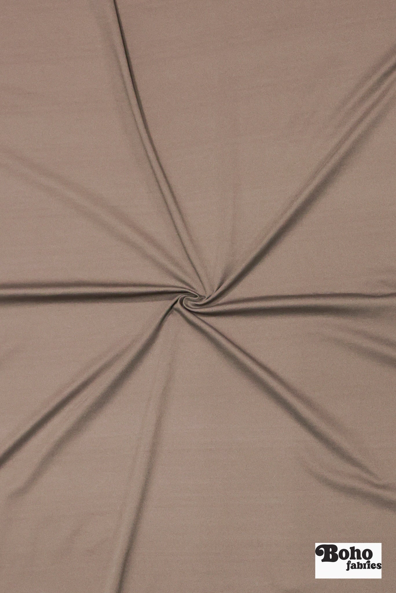 Taupe, Nylon Stretch Lining Knit Fabric - Boho Fabrics - Lining