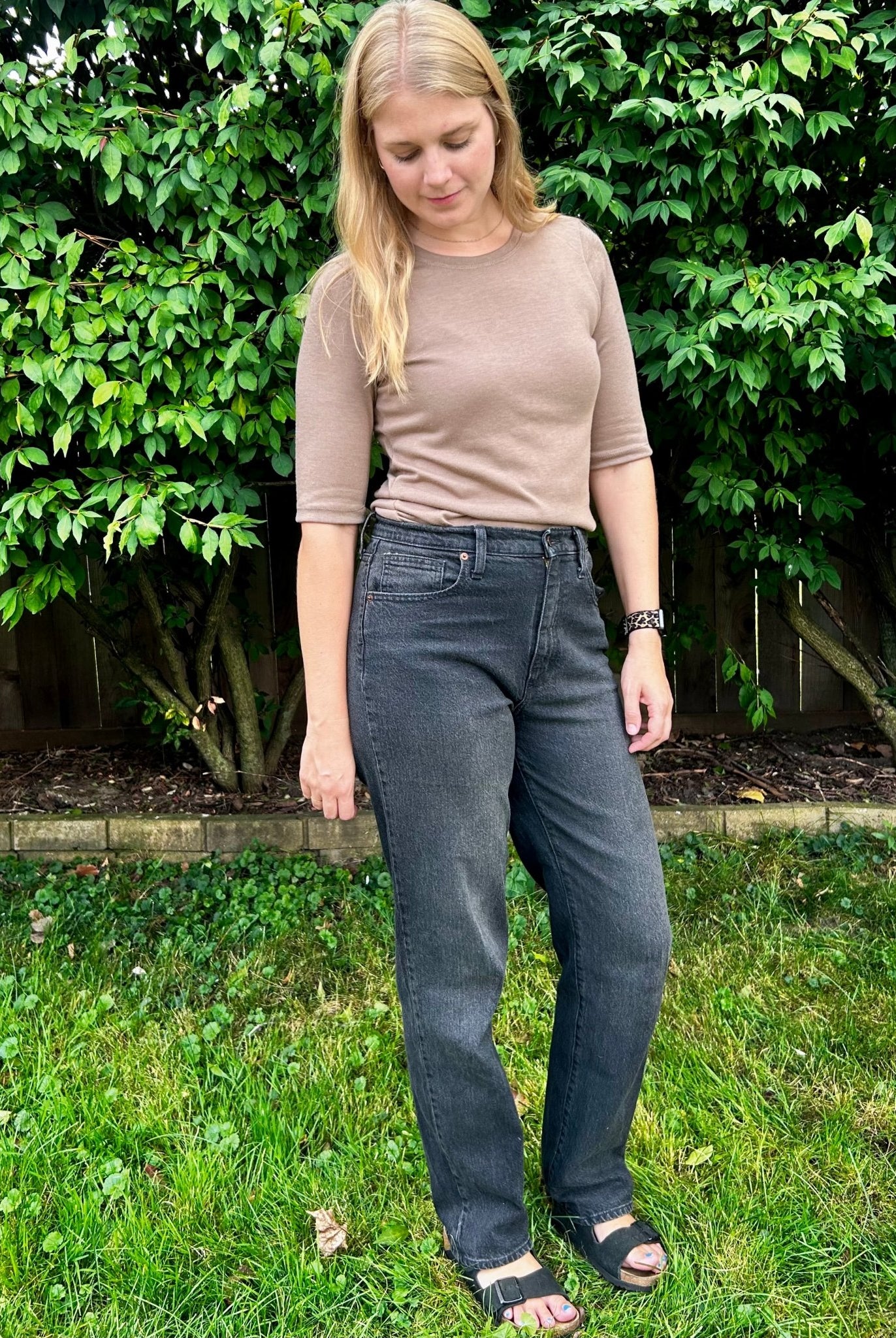 Tawny Brown, Hacci Sweater Knit - Boho Fabrics - Sweater Solids, Knit Fabric