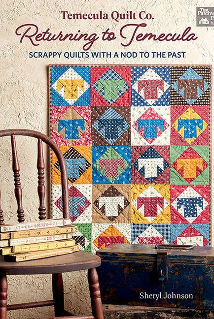 Temecula Quilt Co. Scrappy Quilts Workshop - Boho Fabrics - Books
