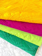 Textured Strobe, Jacquard Athletic/Swim Knit. High End Designer Quality! - Boho Fabrics