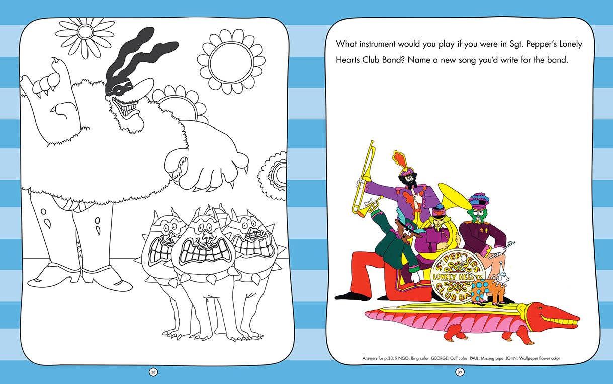 The Beatles Yellow Submarine: A Creative Experience - Boho Fabrics -