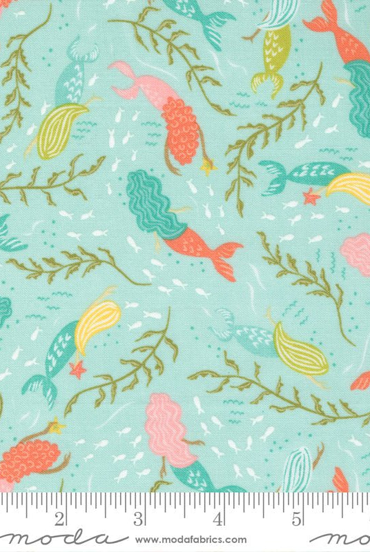 The Sea And Me Seafoam 20792 13 Moda 1 - Boho Fabrics - Quilting Cotton, Woven