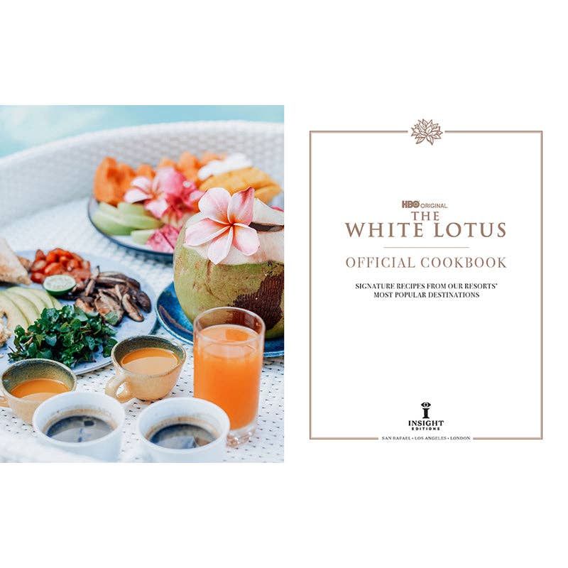 The White Lotus Official Cookbook (NEW 9/2!) - Boho Fabrics -